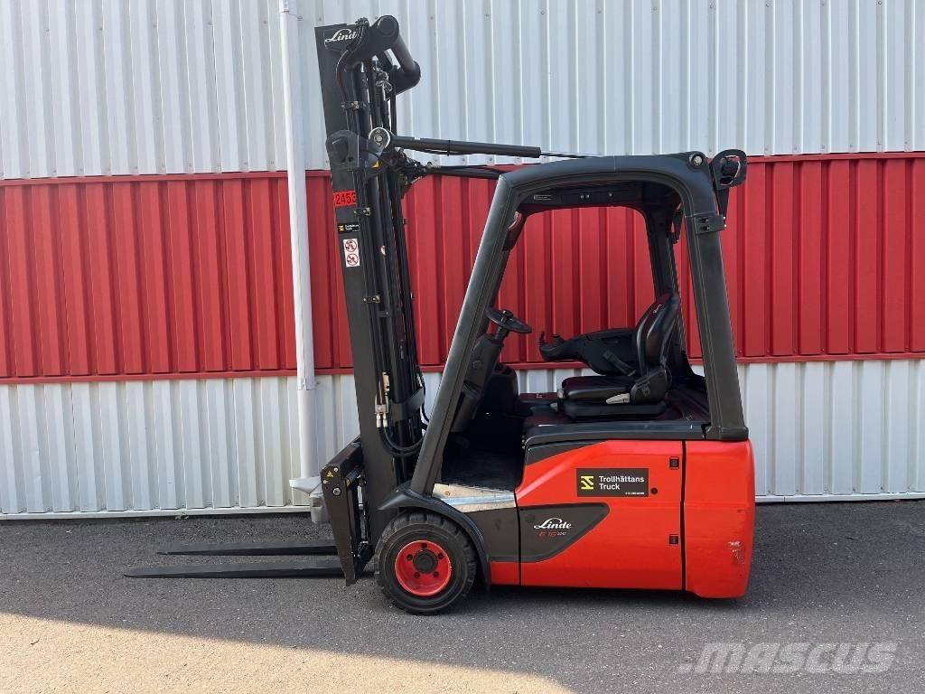 Linde E 16 C-02 バッテリーフォークリフト