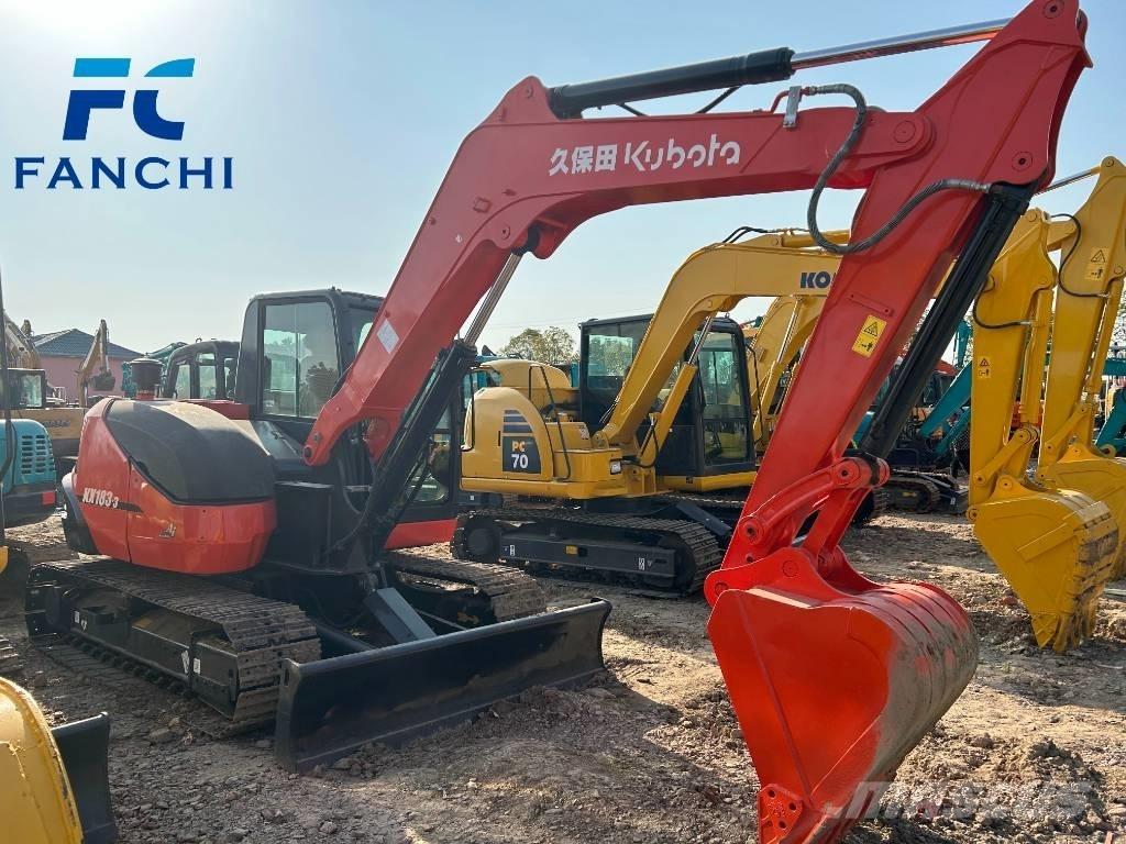 Kubota kx163 大型油圧ショベル12t以上（パワーショベル・ユンボ）