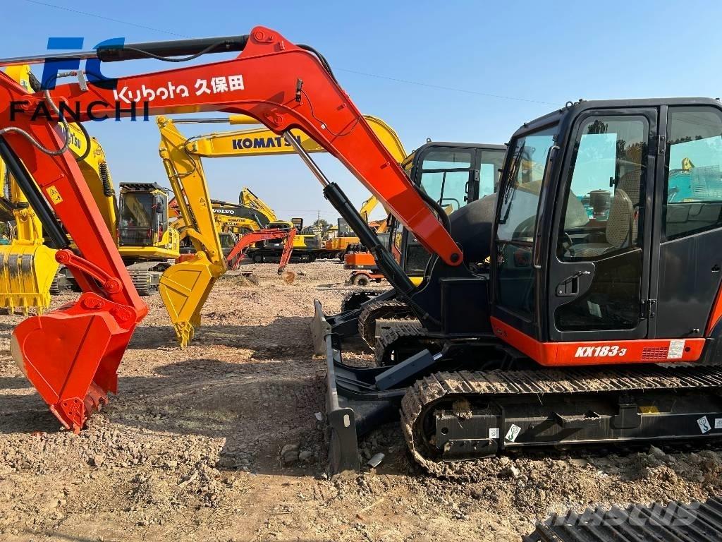 Kubota kx163 大型油圧ショベル12t以上（パワーショベル・ユンボ）