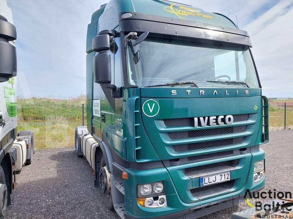 Iveco Stralis 420 中古トラクターヘッド | トレーラーヘッド