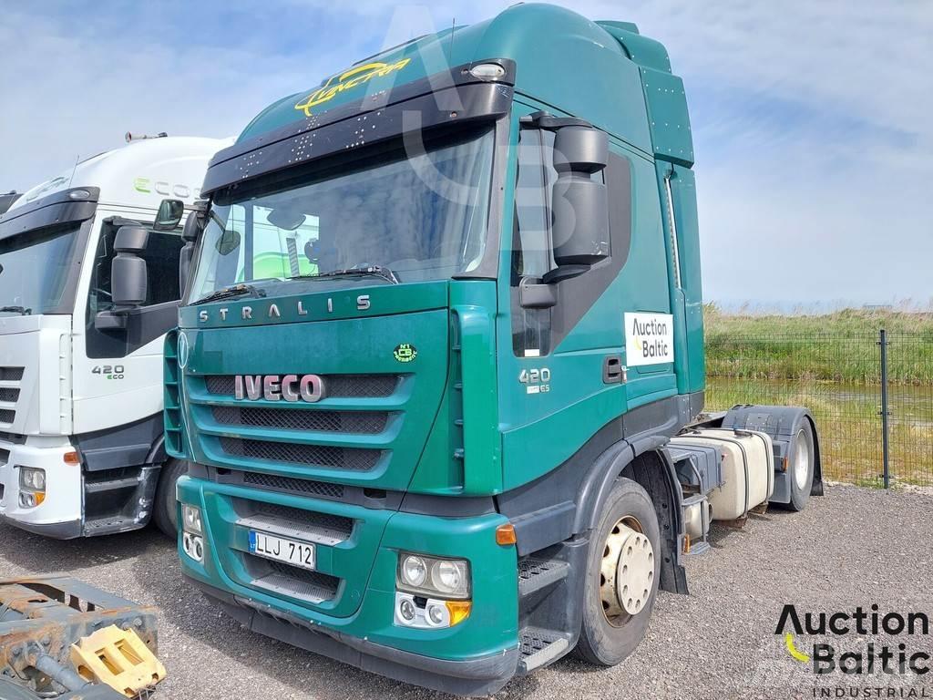 Iveco Stralis 420 中古トラクターヘッド | トレーラーヘッド