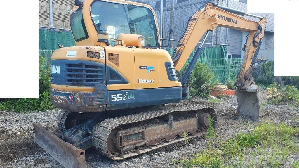 Hyundai ROBEX 55 ミニ油圧ショベル 7t以下（ミニユンボ・ミニディガー）