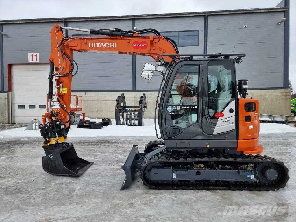 Hitachi ZX 85 US-6 中型油圧ショベル 7ｔ-12ｔ（ユンボ・パワーショベル・バックホー）