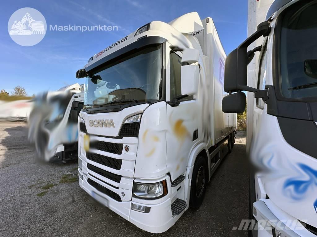 Scania R 580 ボックスボディー、ウイング、箱車