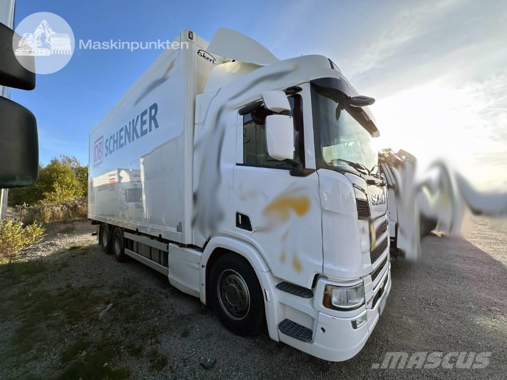 Scania R 580 ボックスボディー、ウイング、箱車