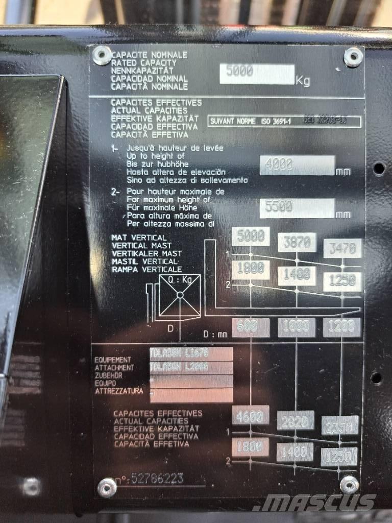 Manitou M 50-4 ラフターテレントラック