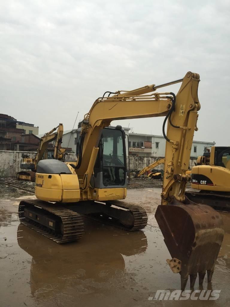 Komatsu pc78us 中型油圧ショベル 7ｔ-12ｔ（ユンボ・パワーショベル・バックホー）