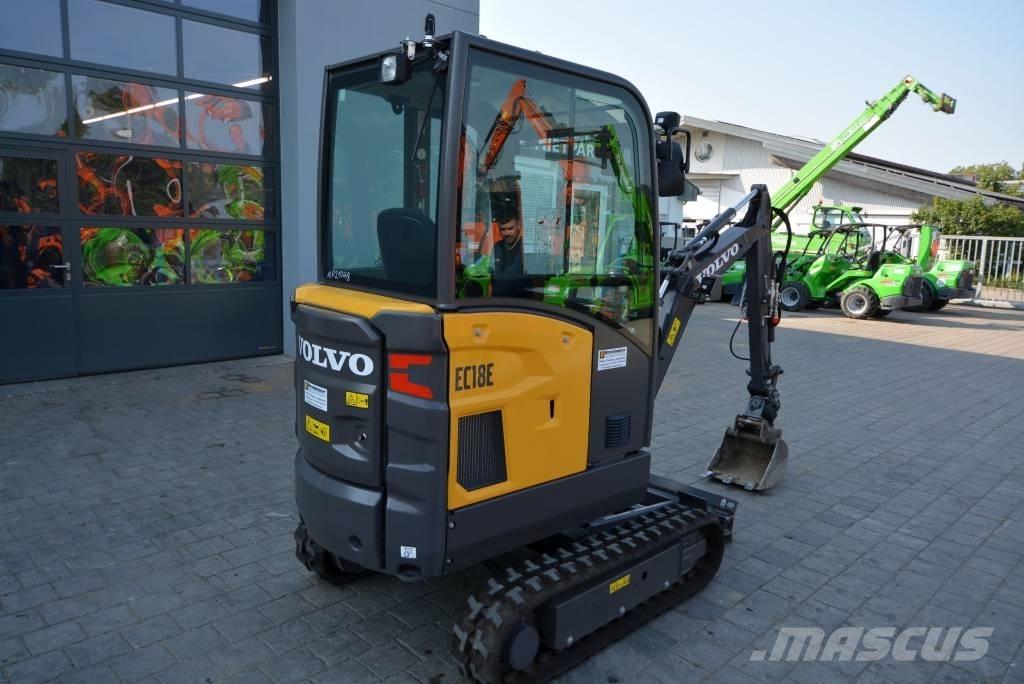 Volvo EC 18 E ミニ油圧ショベル 7t以下（ミニユンボ・ミニディガー）