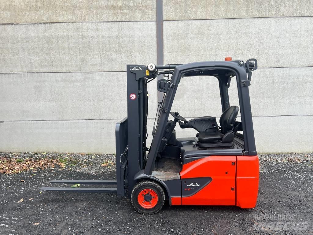 Linde E16C-02 EVO バッテリーフォークリフト