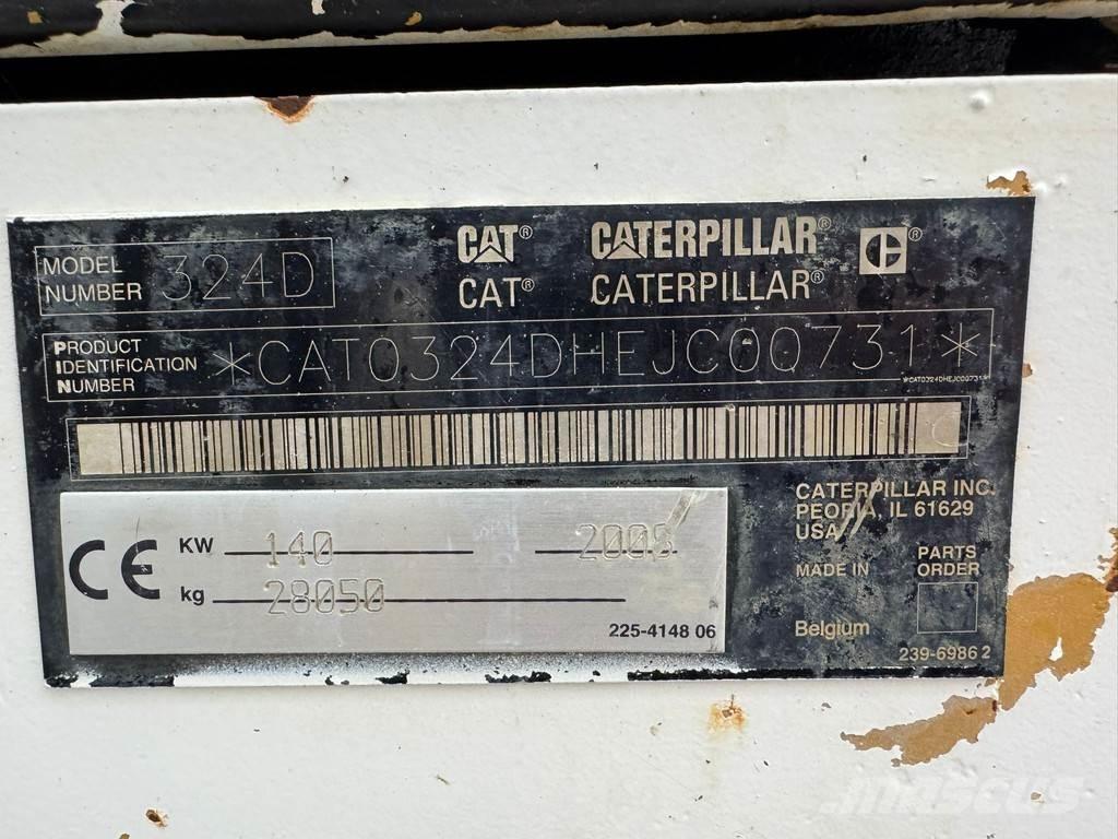 CAT 324DLN 大型油圧ショベル12t以上（パワーショベル・ユンボ）