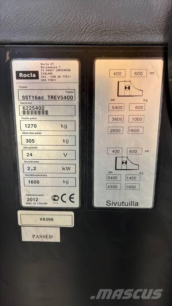 Rocla SST 16 AC 自走式スタッカー
