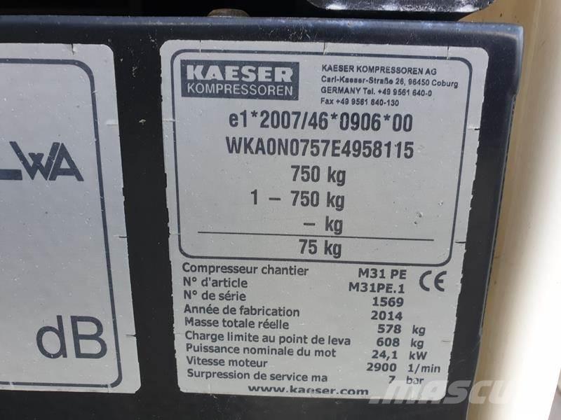 Kaeser M 31 PE - N コンプレッサー