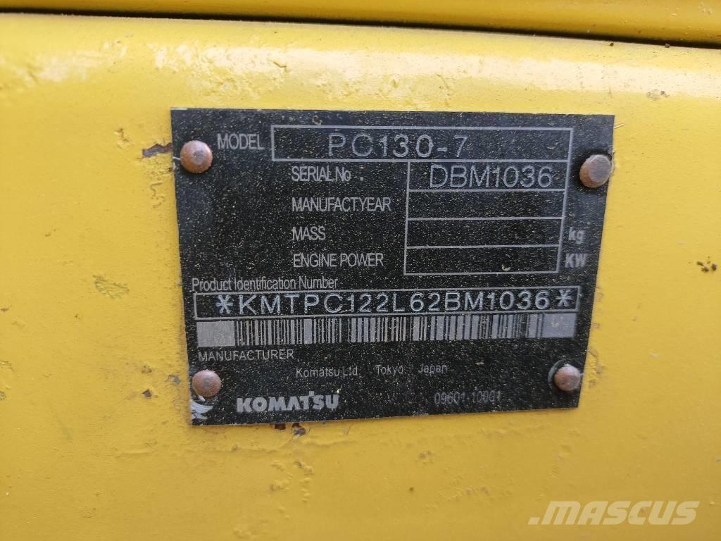 Komatsu PC130 大型油圧ショベル12t以上（パワーショベル・ユンボ）