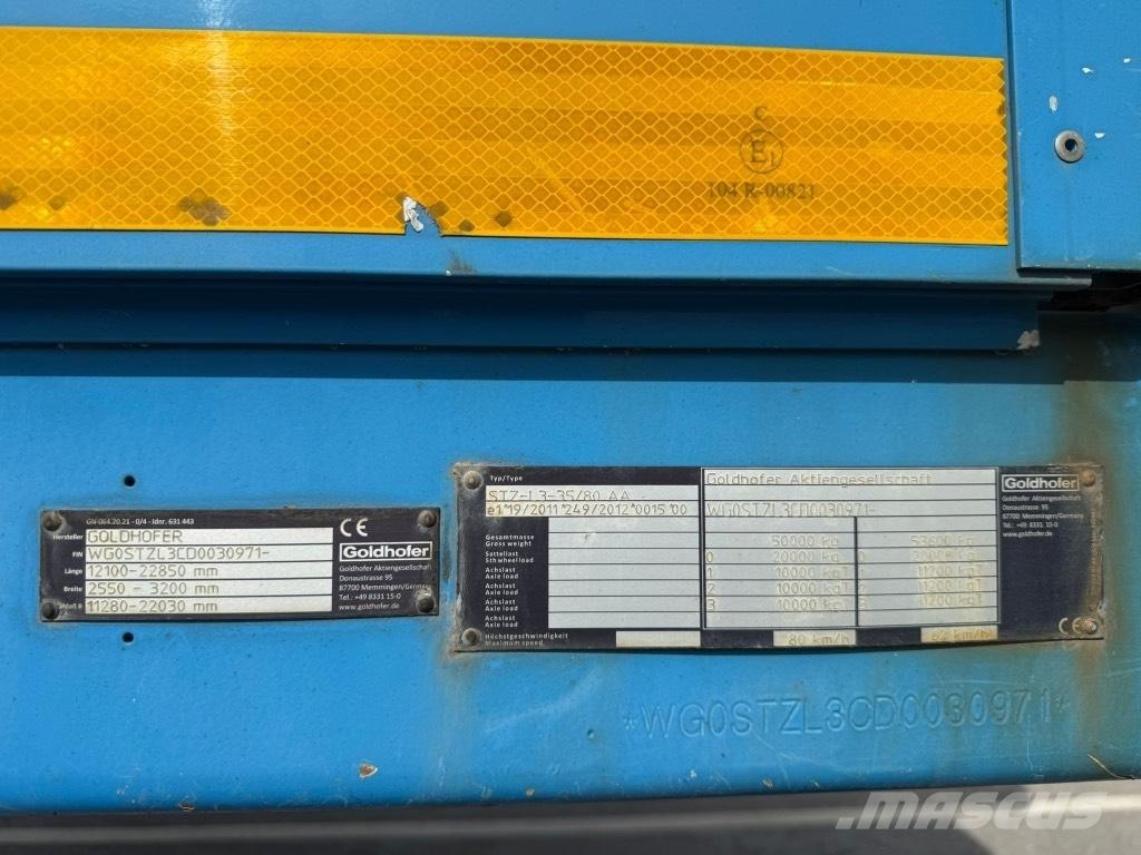 Goldhofer STZ-3L 中古トラクターヘッド | トレーラーヘッド