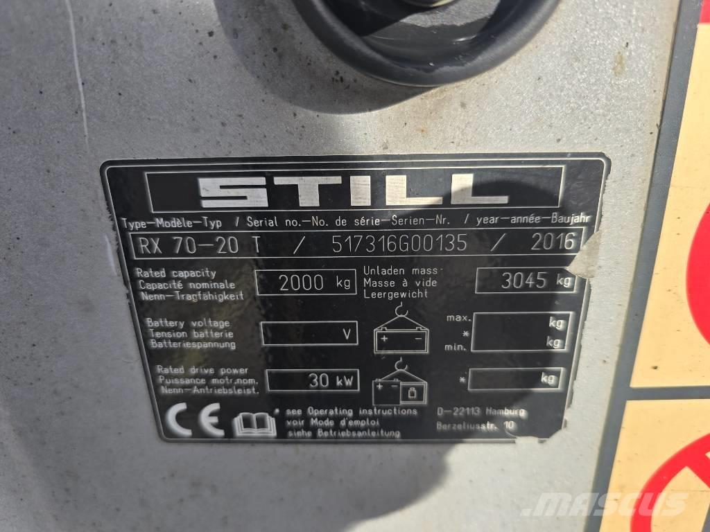 Still RX 70-20 LPGフォークリフト