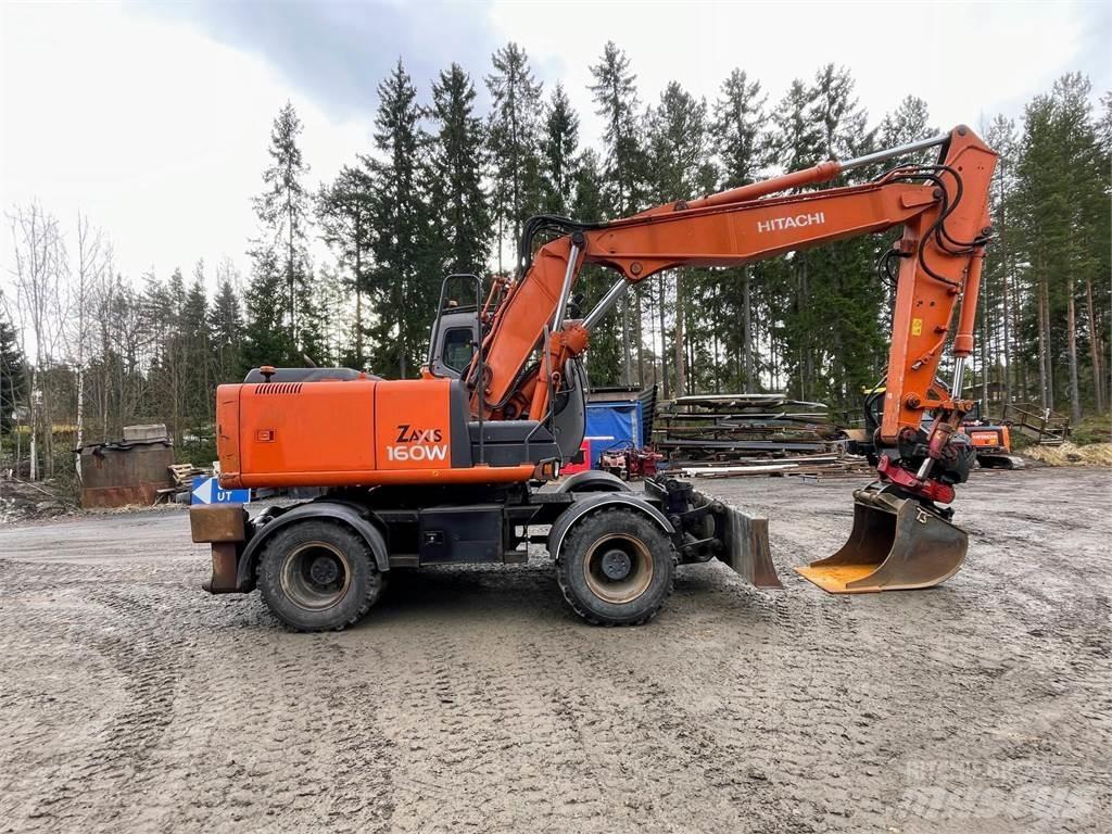 Hitachi ZX 160W ホイール式油圧ショベル（パワーショベル・ユンボ・バックホー）