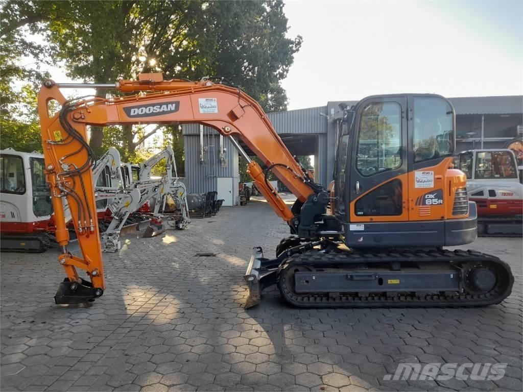 Doosan DX85R-3 中型油圧ショベル 7ｔ-12ｔ（ユンボ・パワーショベル・バックホー）