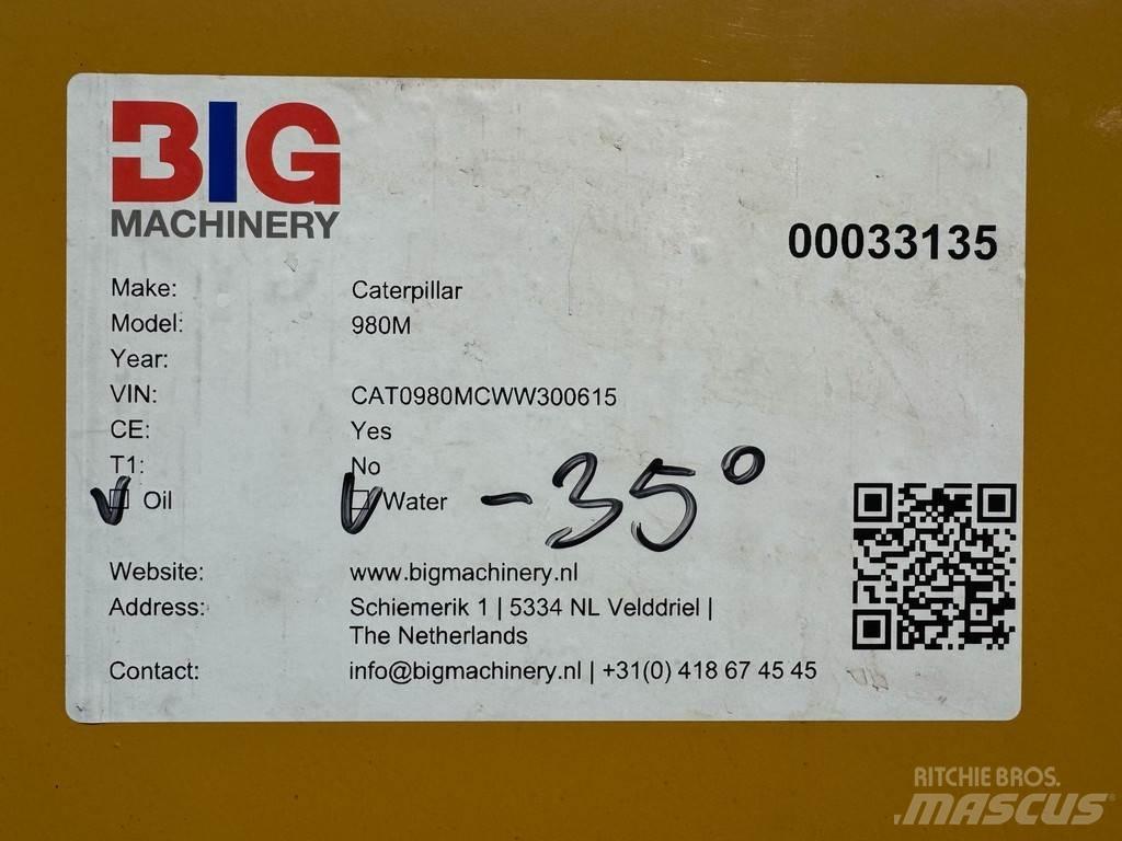 CAT 980M ホイールローダー・タイヤショベル