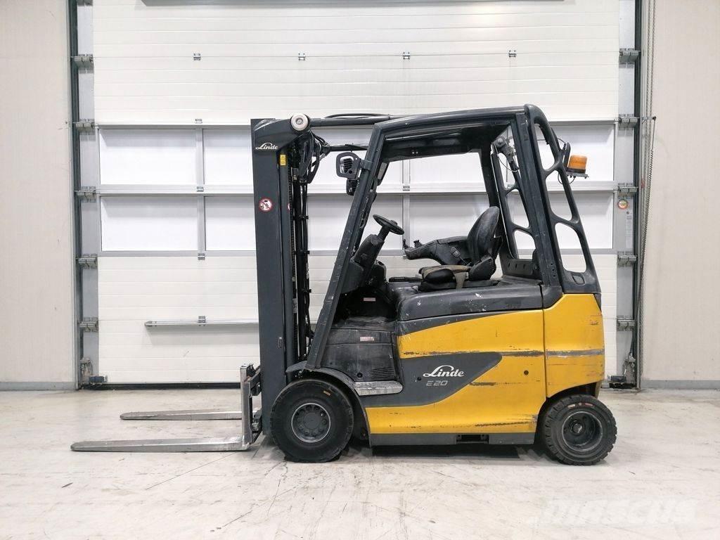Linde E20H-01/600 バッテリーフォークリフト
