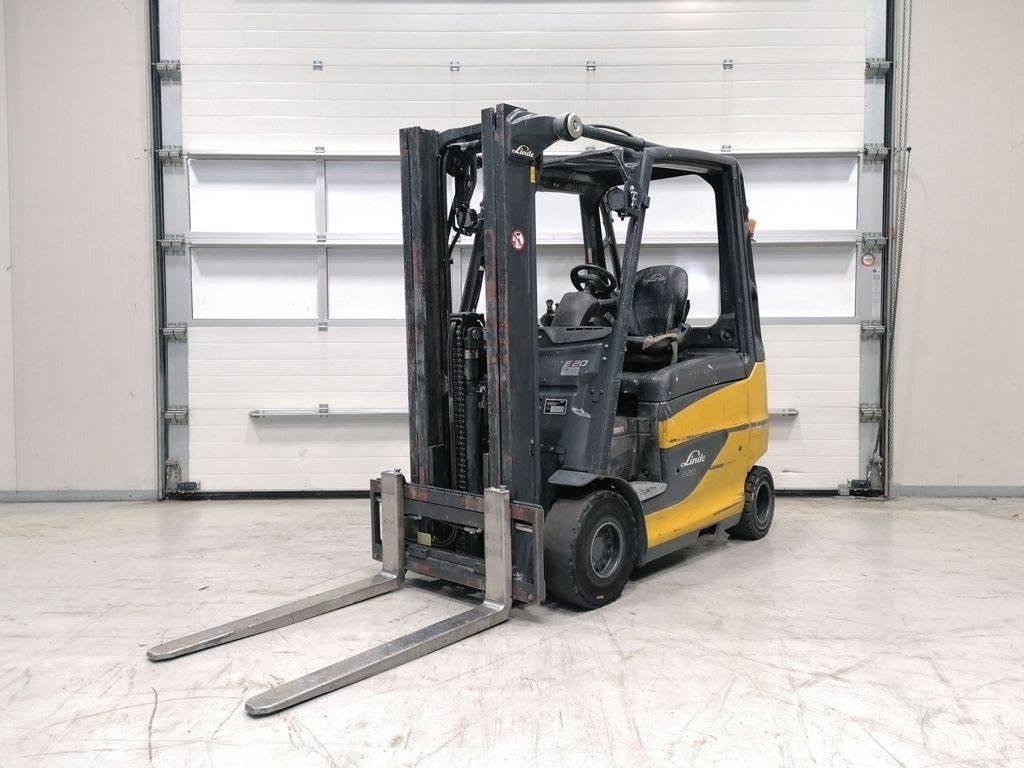 Linde E20H-01/600 バッテリーフォークリフト