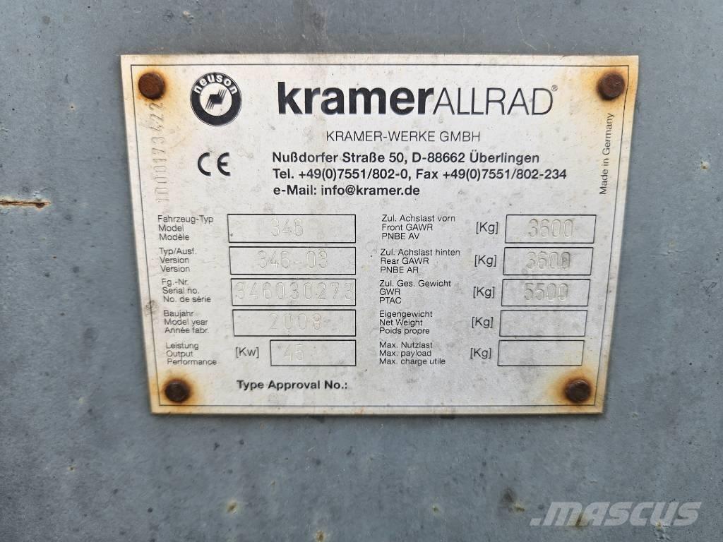 Kramer-allrad 750 ホイールローダー・タイヤショベル
