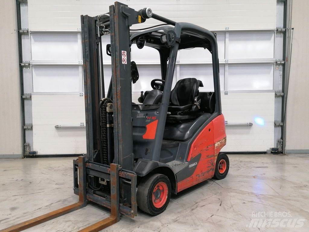 Linde H16T-01 LPGフォークリフト