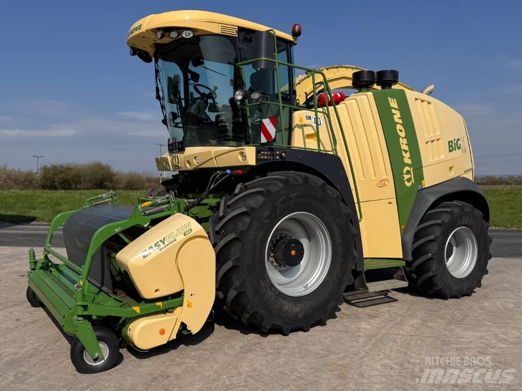 Krone Big X 1100 自走式フォレージハーベスター