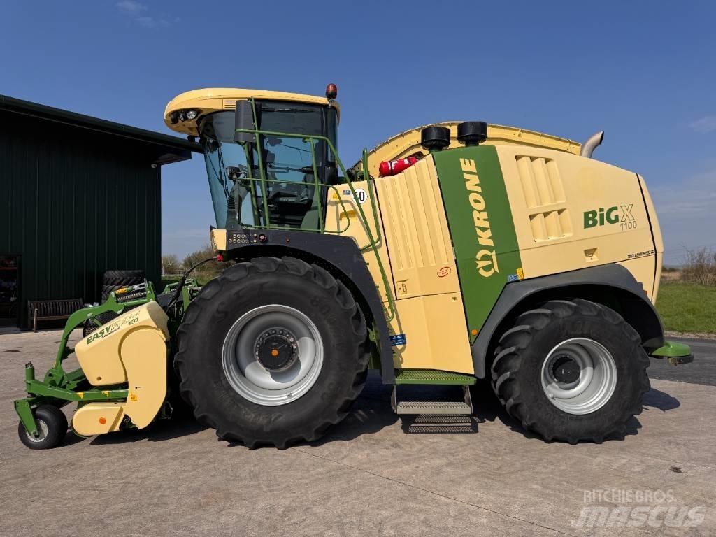 Krone Big X 1100 自走式フォレージハーベスター
