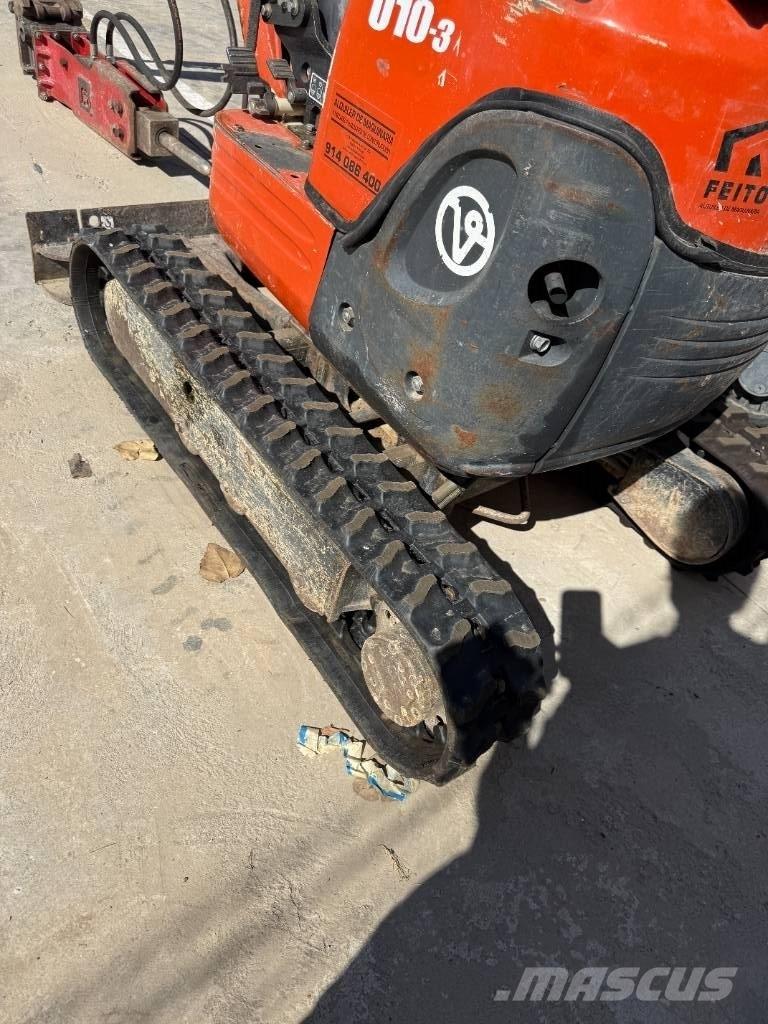 Kubota U 10-3 ミニ油圧ショベル 7t以下（ミニユンボ・ミニディガー）