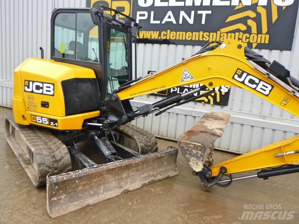 JCB 55 Z-1 ミニ油圧ショベル 7t以下（ミニユンボ・ミニディガー）