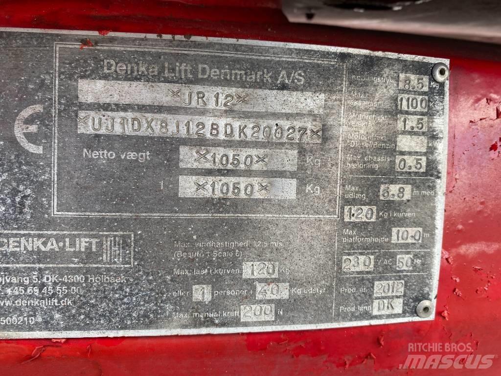 Denka-Lift Junior 12 高所作業台付トレーラー