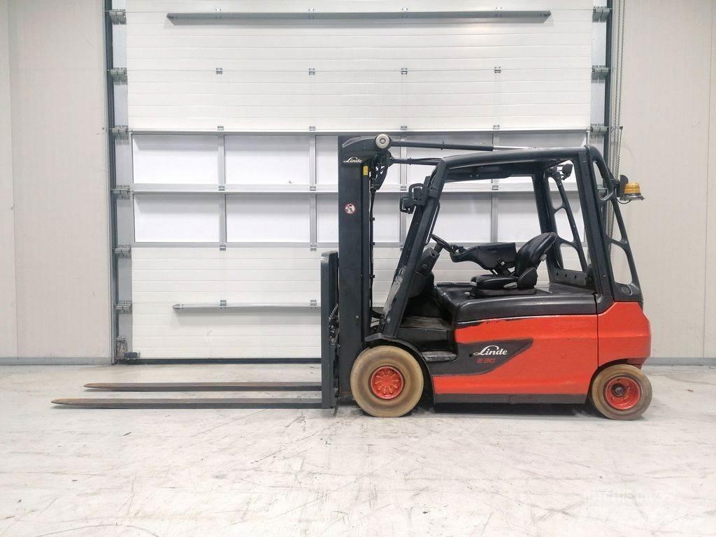 Linde E30L-01 バッテリーフォークリフト