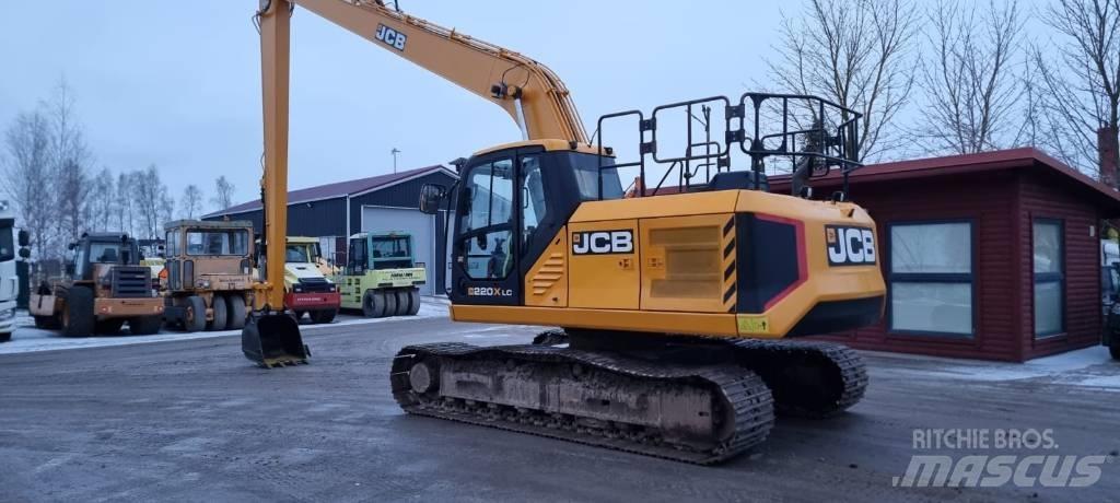 JCB 220 X Long 大型油圧ショベル12t以上（パワーショベル・ユンボ）