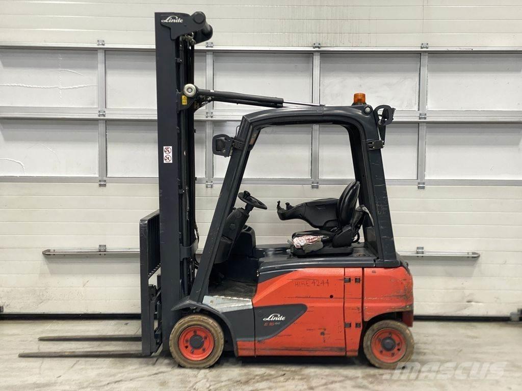 Linde E16P-02 バッテリーフォークリフト