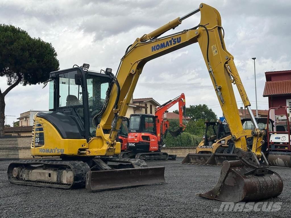 Komatsu PC55-MR3 ミニ油圧ショベル 7t以下（ミニユンボ・ミニディガー）