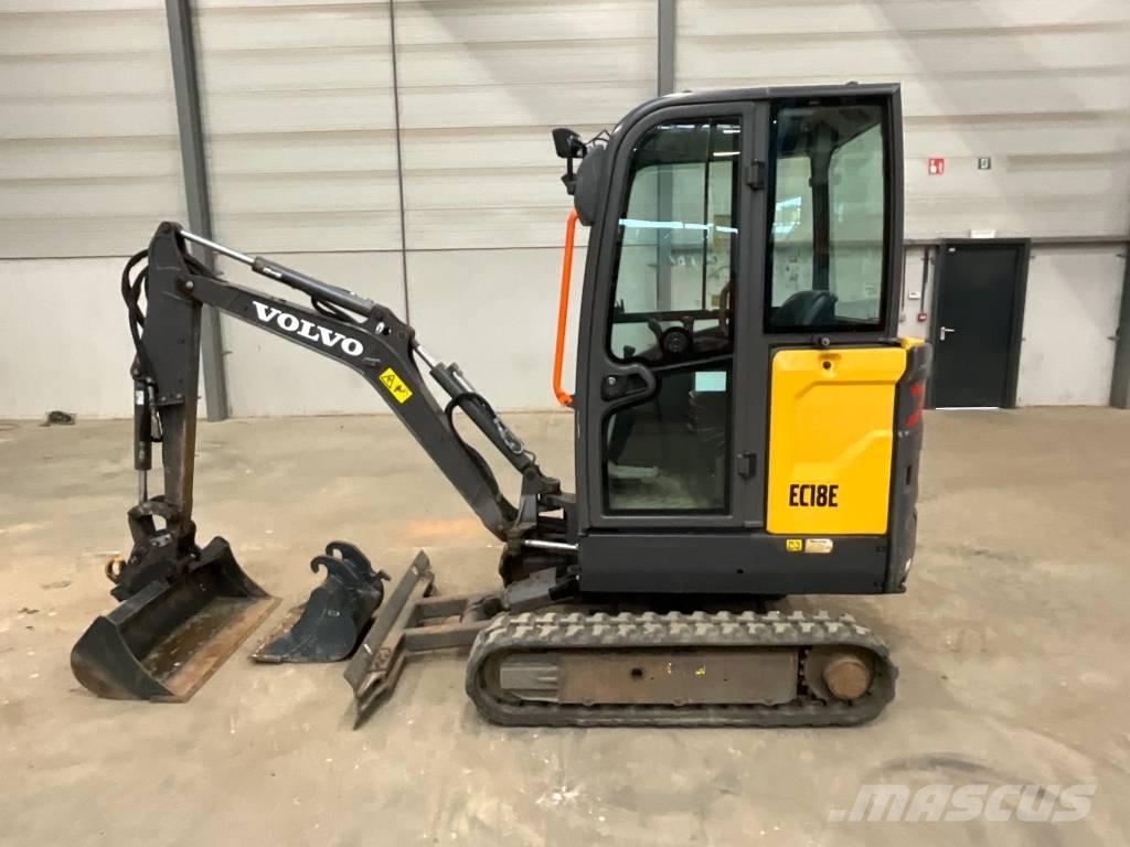 Volvo EC 18 E ミニ油圧ショベル 7t以下（ミニユンボ・ミニディガー）