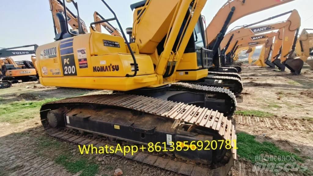 Komatsu PC 200-8 中型油圧ショベル 7ｔ-12ｔ（ユンボ・パワーショベル・バックホー）