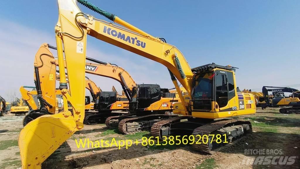 Komatsu PC 200-8 中型油圧ショベル 7ｔ-12ｔ（ユンボ・パワーショベル・バックホー）