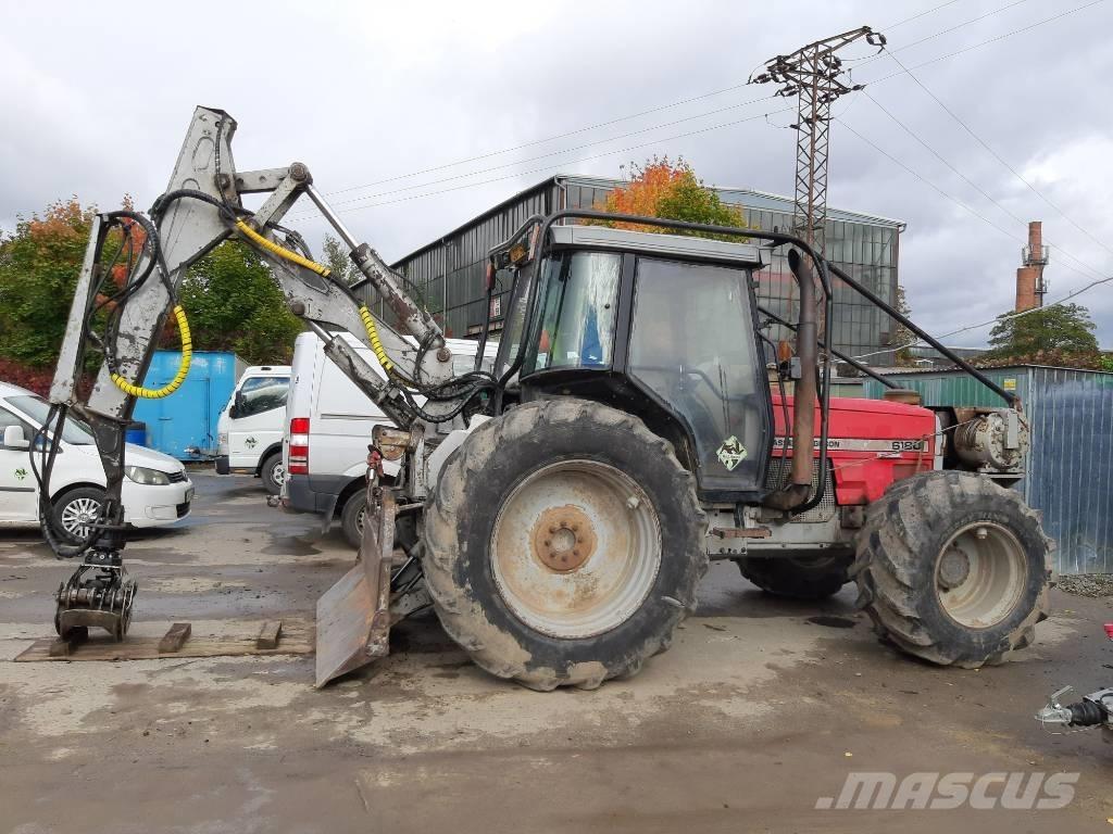 Massey Ferguson 6180 林業トラクター