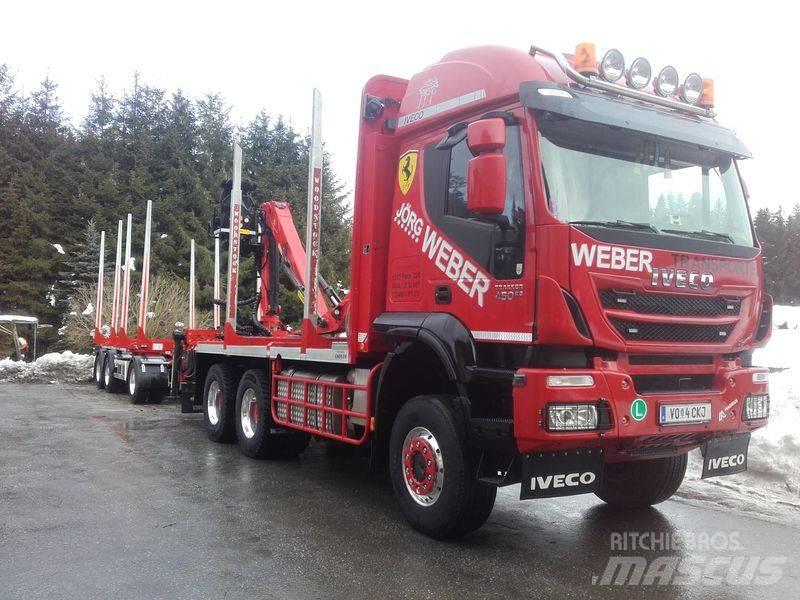 Iveco Trakker 450 クレーントラック、ユニック車