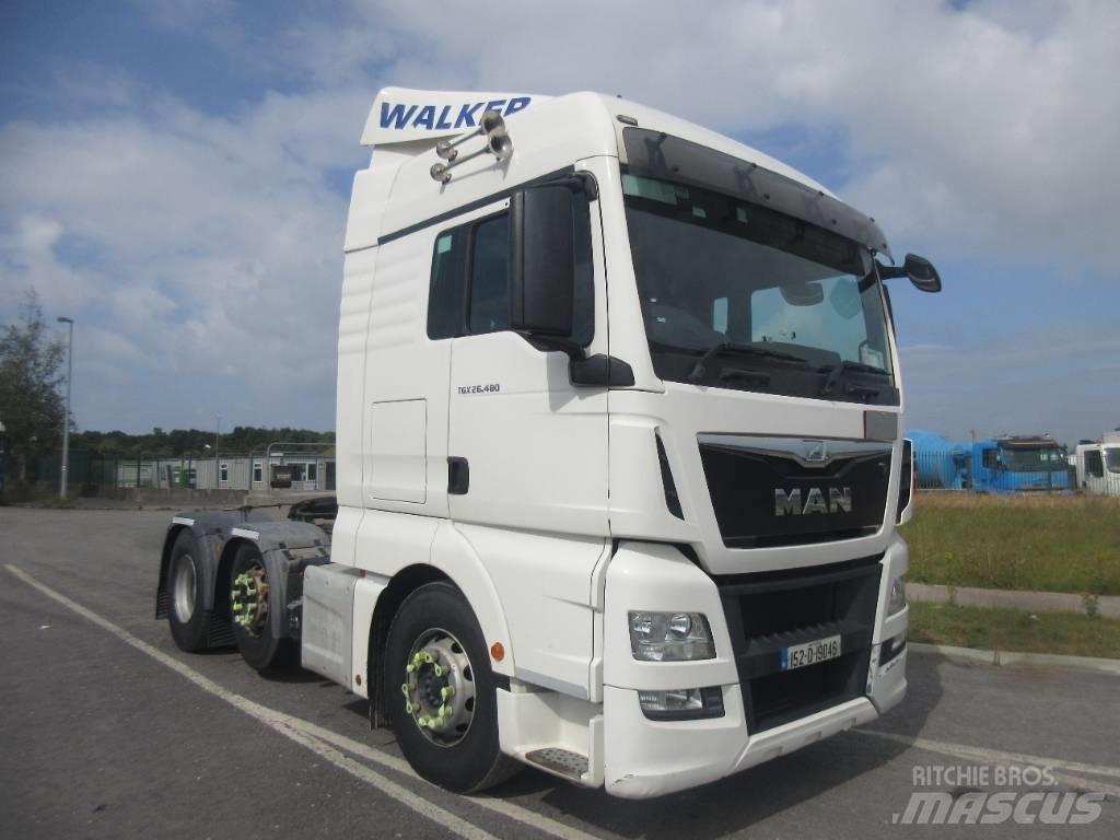 MAN TGX 26.480 中古トラクターヘッド | トレーラーヘッド