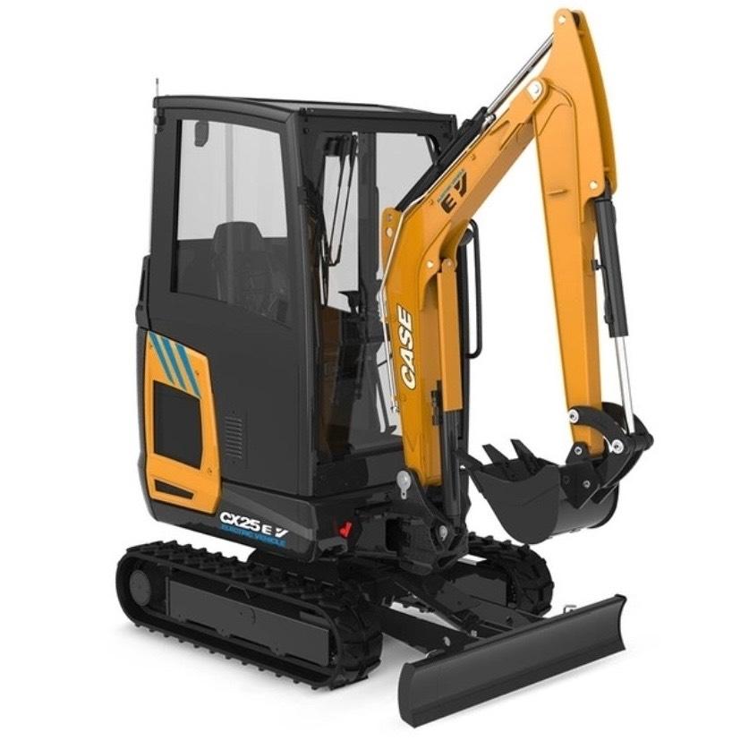 CASE CX 25 EV ミニ油圧ショベル 7t以下（ミニユンボ・ミニディガー）