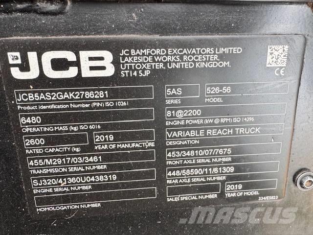 JCB 526-56 Agri Plus 農業用テレハンドラー