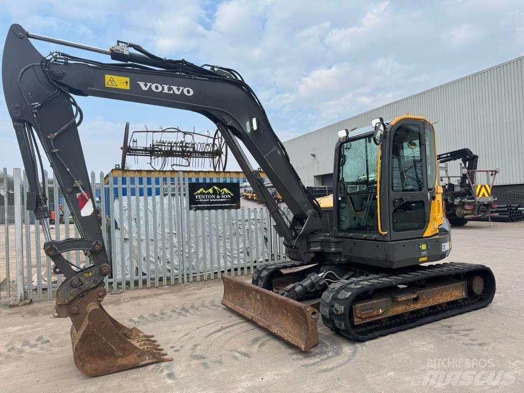 Volvo ECR 88 中型油圧ショベル 7ｔ-12ｔ（ユンボ・パワーショベル・バックホー）