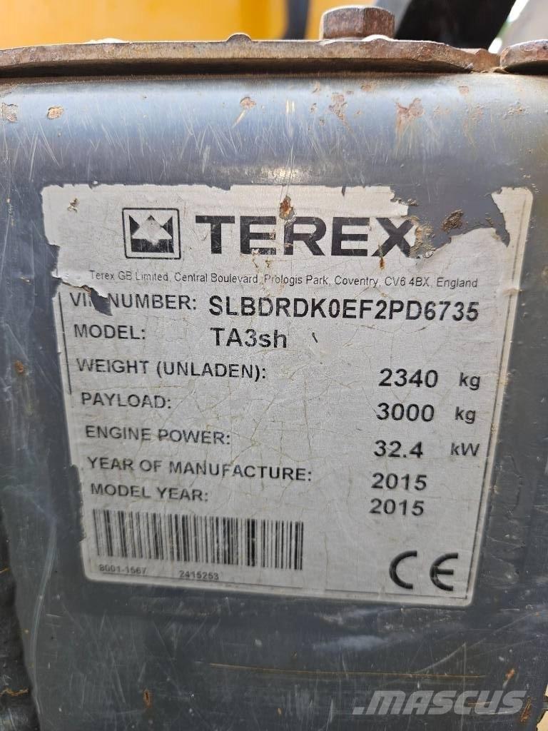 Terex TA 3SH サイト　ダンプ