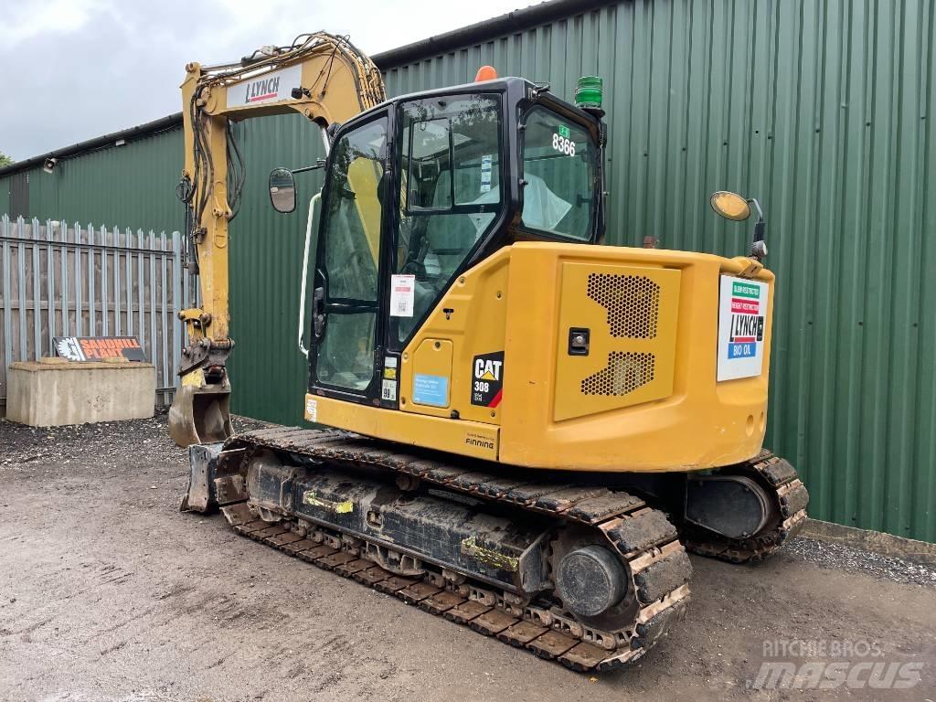 CAT 308 中型油圧ショベル 7ｔ-12ｔ（ユンボ・パワーショベル・バックホー）