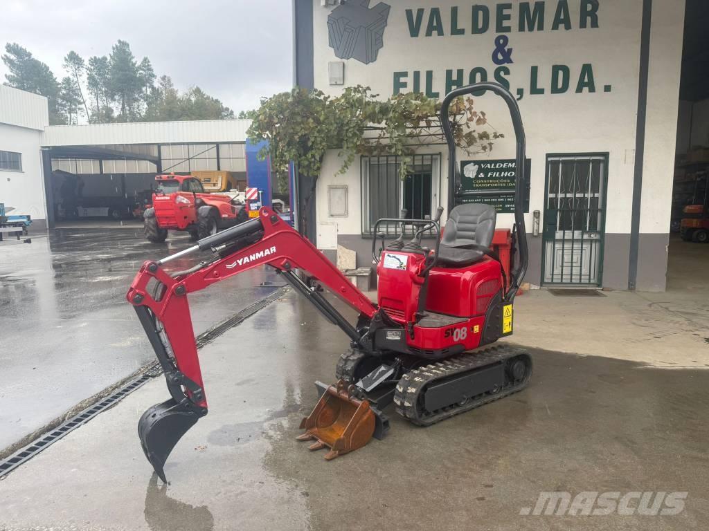 Yanmar SV 08 ミニ油圧ショベル 7t以下（ミニユンボ・ミニディガー）