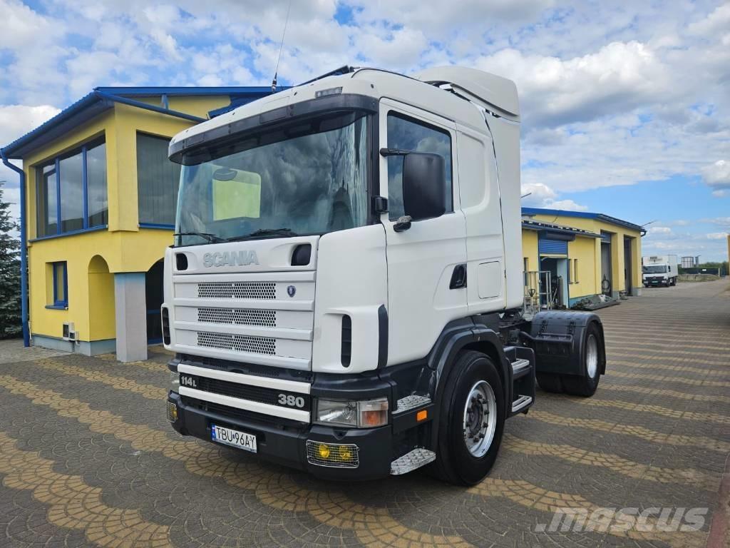 Scania 114 L 380 中古トラクターヘッド | トレーラーヘッド
