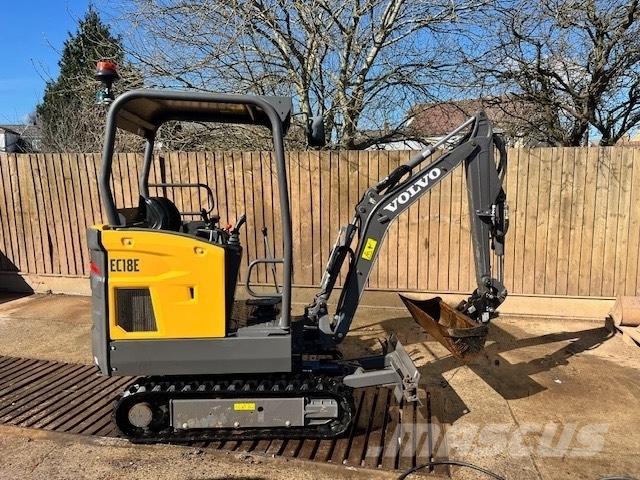 Volvo EC 18 E ミニ油圧ショベル 7t以下（ミニユンボ・ミニディガー）