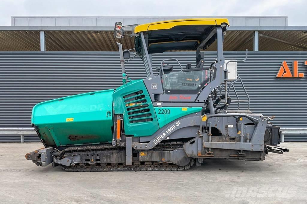 Vögele SUPER 1800-3I アスファルトフィニッシャ